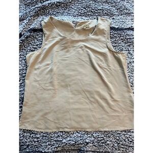 Women's Notations Tan Tank Top/Shell Size‎ XL